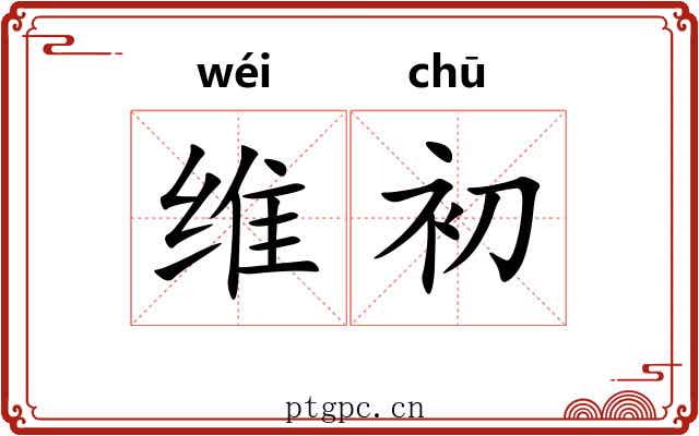 维初 维初