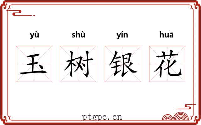 玉树银花