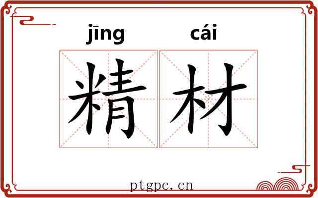 精材 精材