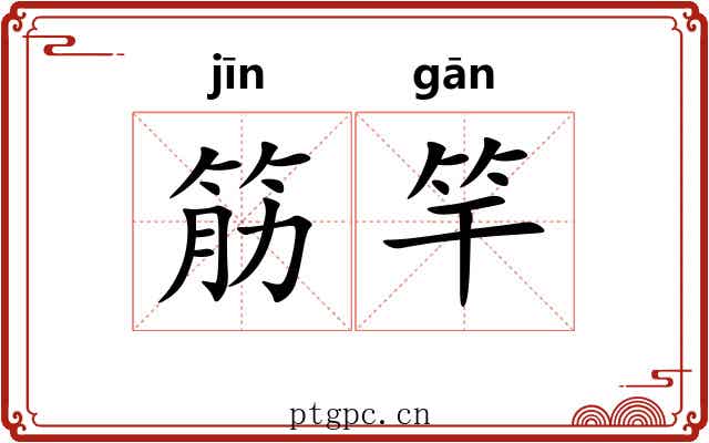 筋竿