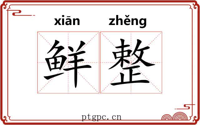 鲜整