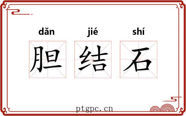 胆结石 胆结石