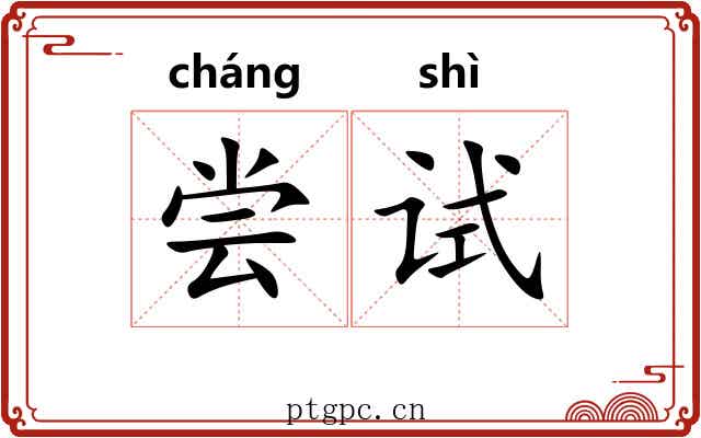 尝试 尝试