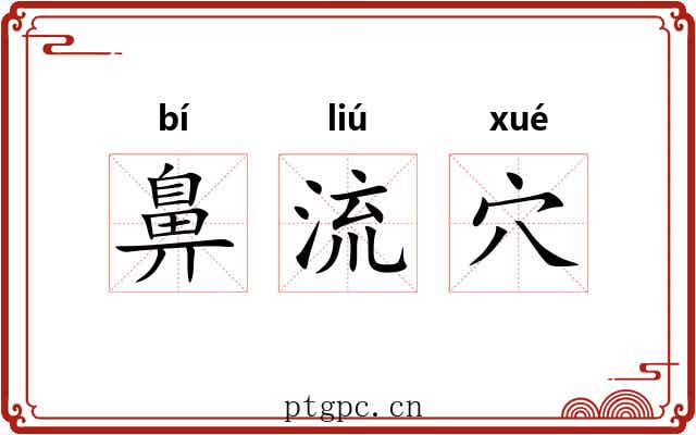 鼻流穴