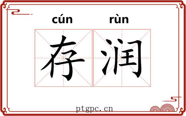 存润
