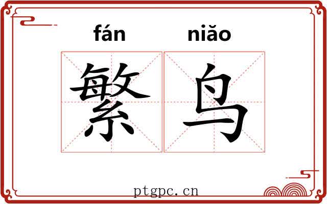 繁鸟