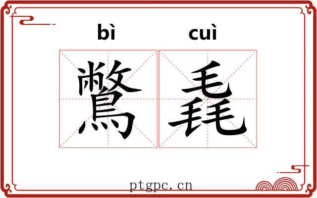 鷩毳