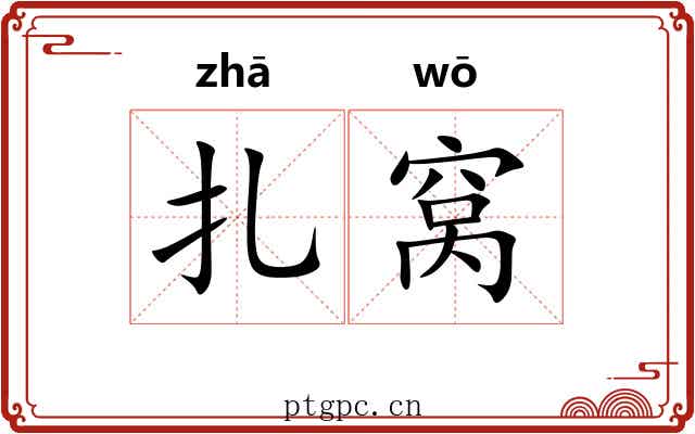 扎窝 扎窝