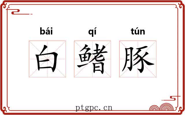 白鳍豚