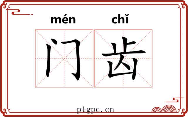 门齿 门齿