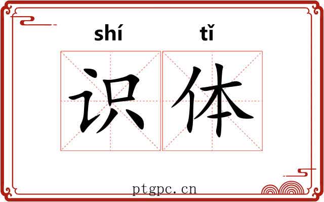 识体
