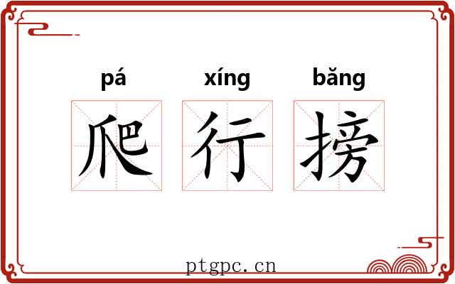 爬行搒 爬行搒