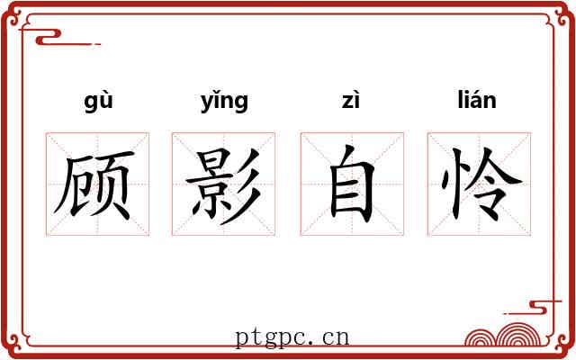 顾影自怜