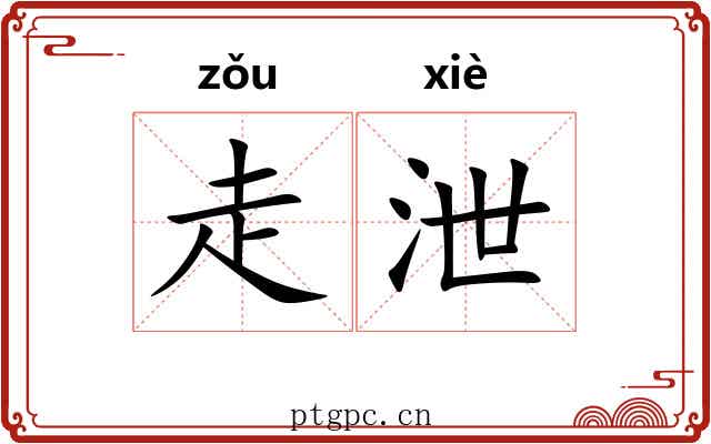 走泄 走泄