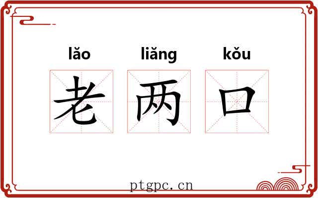 老两口 老两口