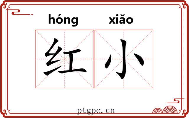 红小 红小