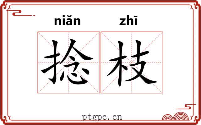 捻枝