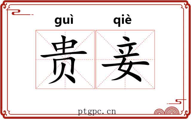 贵妾