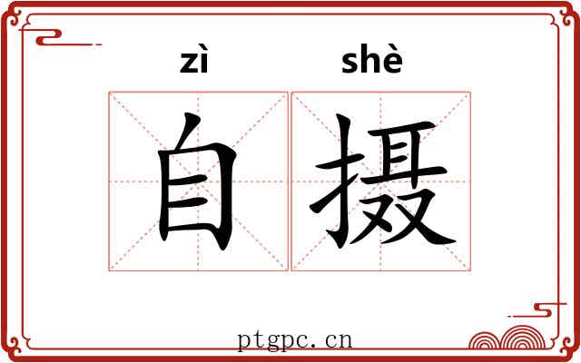 自摄 自摄