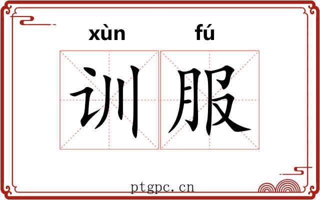 训服