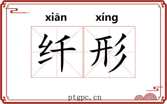 纤形 纤形