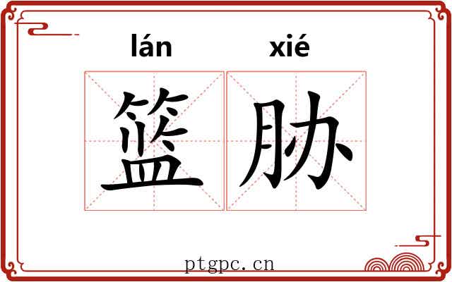 篮胁