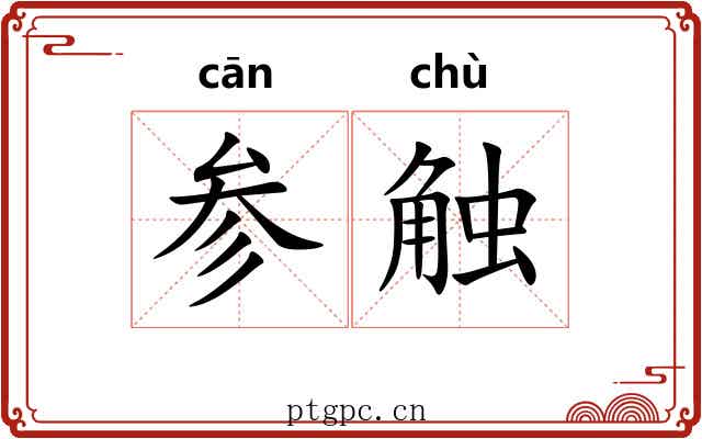 参触 参触