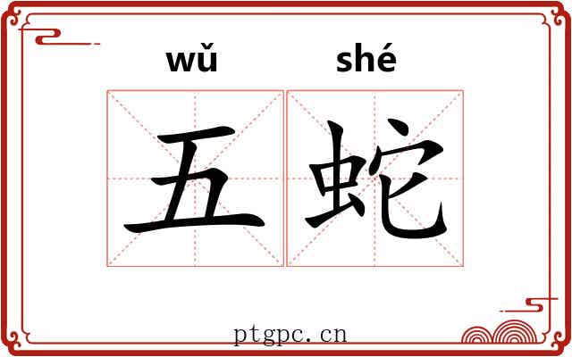 五蛇 五蛇