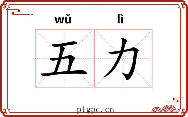 五力