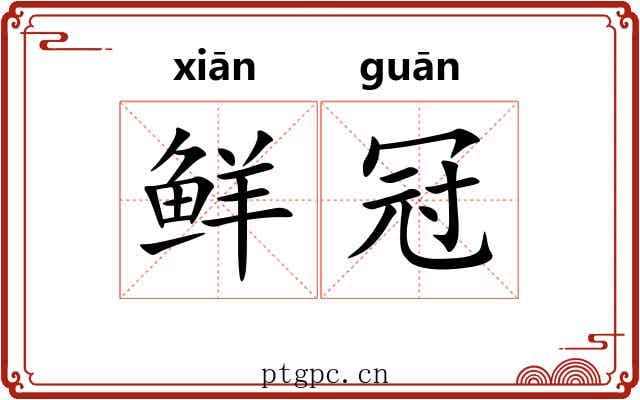 鲜冠 鲜冠