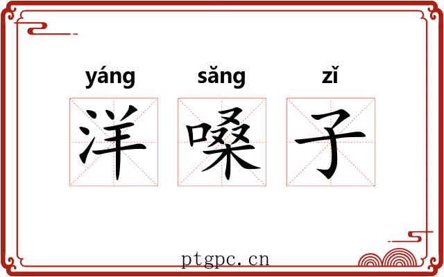 洋嗓子
