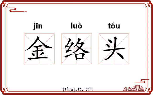 金络头 金络头