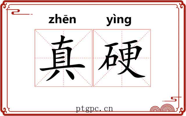 真硬 真硬