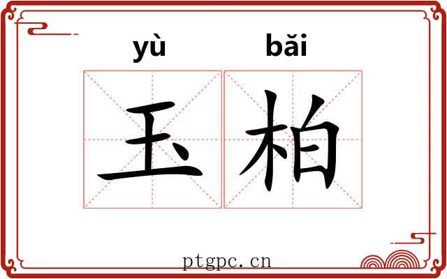 玉柏 玉柏