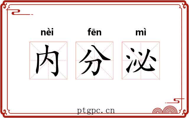 内分泌 内分泌