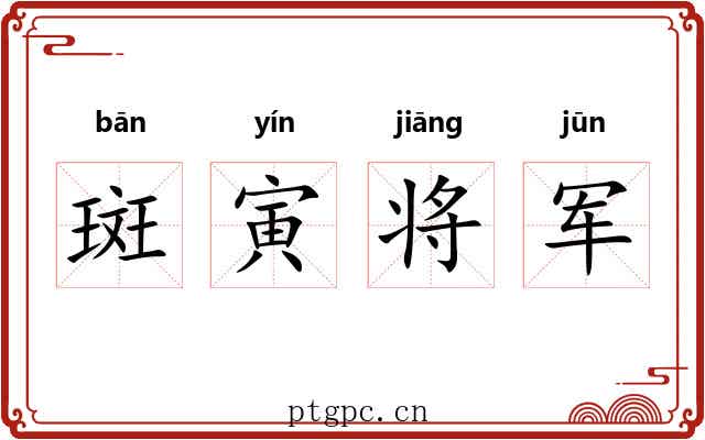 斑寅将军