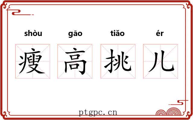 瘦高挑儿 瘦高挑儿