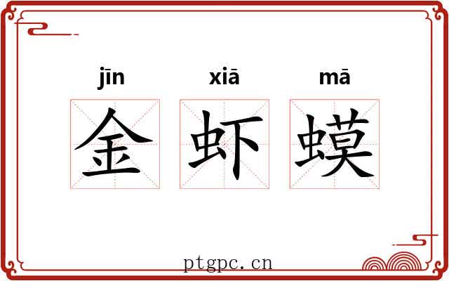 金虾蟆 金虾蟆