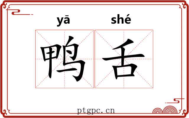 鸭舌