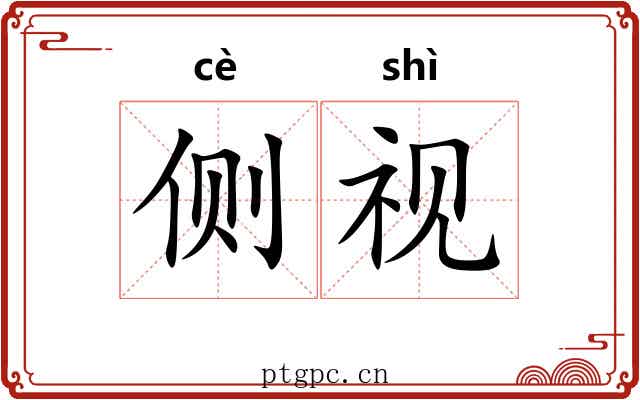 侧视 侧视