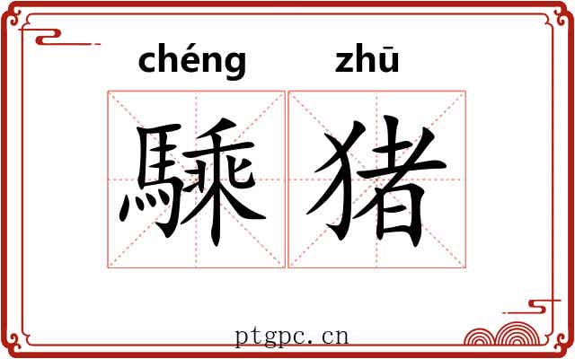 騬猪