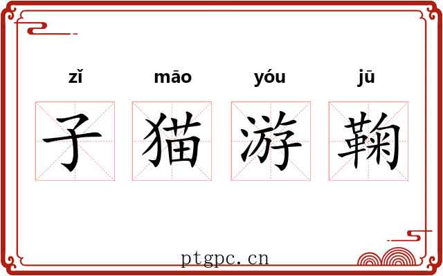子猫游鞠 子猫游鞠