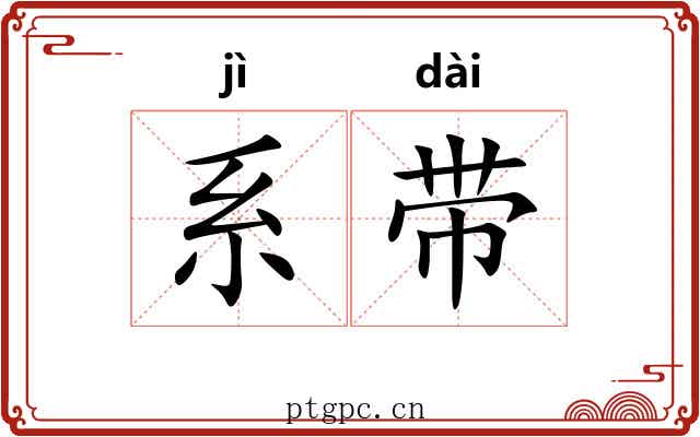 系带