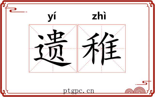 遗稚
