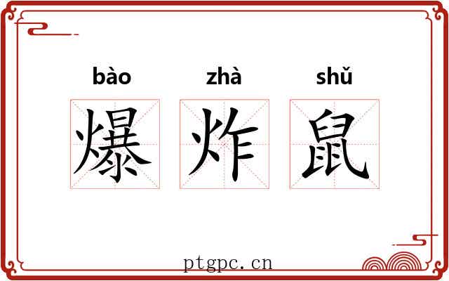 爆炸鼠 爆炸鼠
