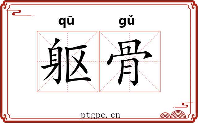 躯骨 躯骨