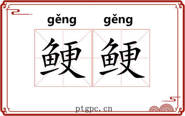 鲠鲠