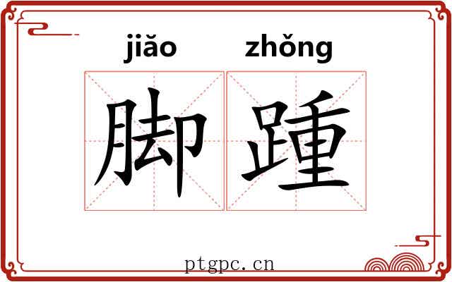 脚踵 脚踵