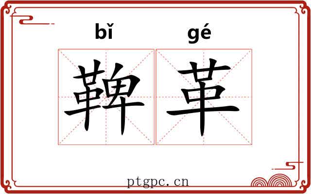 鞞革