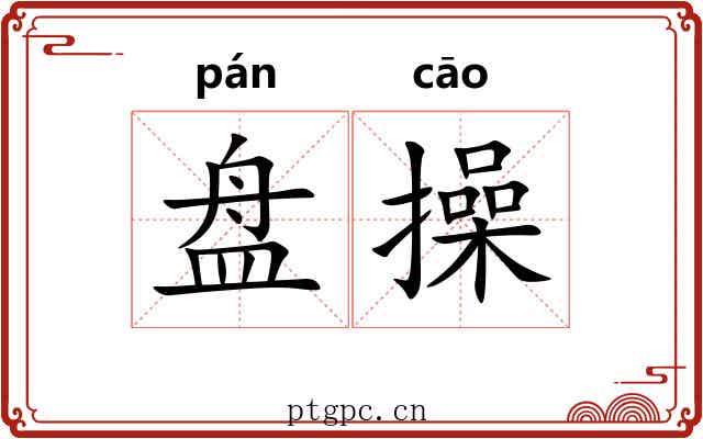 盘操 盘操